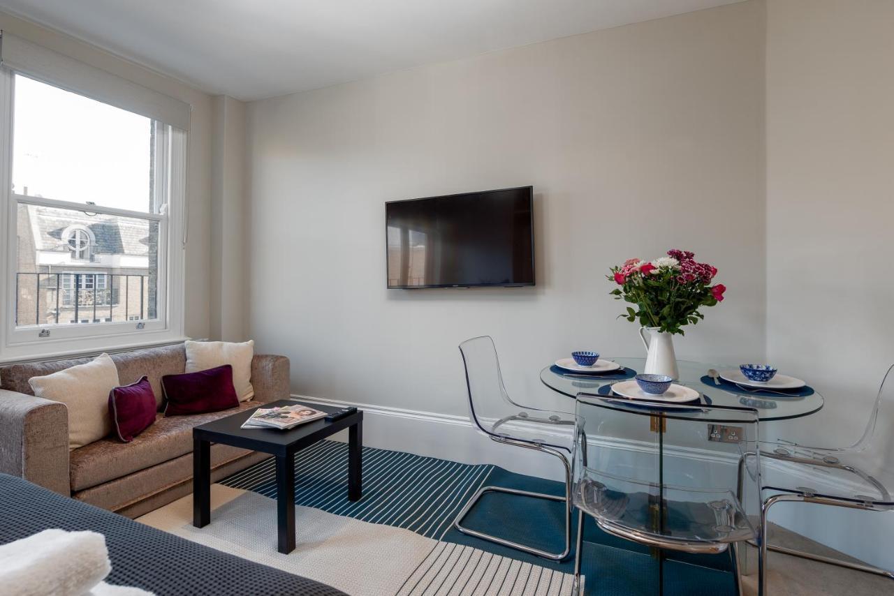 Capital Sloane Street Studio With Balcony Londen Buitenkant foto